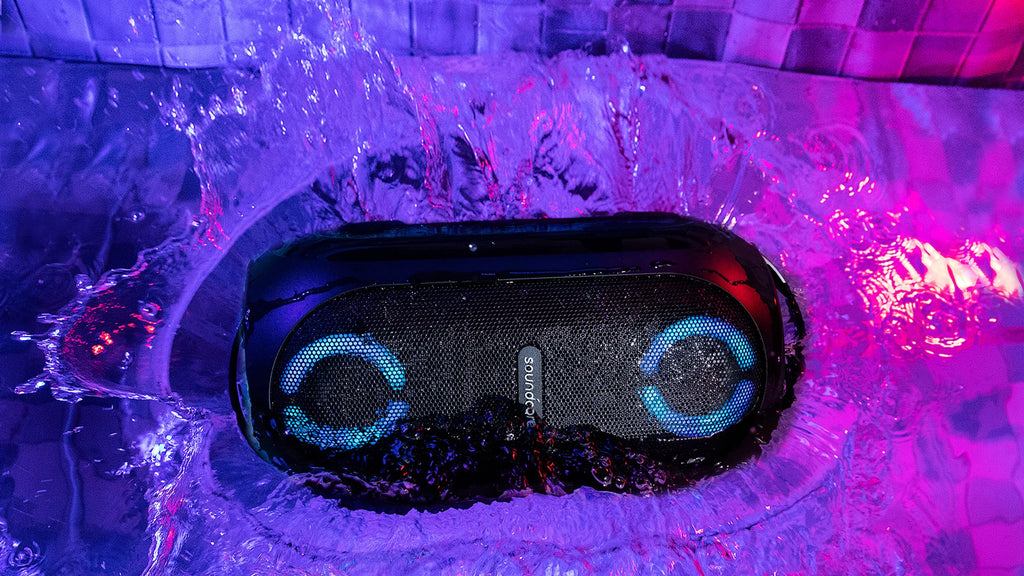 | | Rave by Anker- PartyCast | Playtime Soundcore A3390Z12 18-Hour | IPX7 Black Portable Waterproof | 80W Speaker