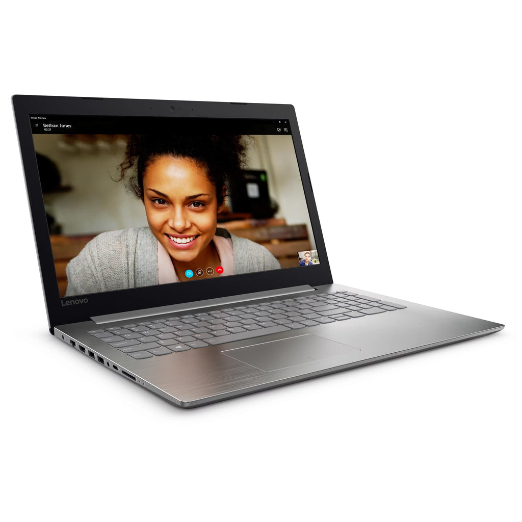320, HDD, 15.6" 1TB 10, Ideapad Lenovo HD, Platinum A12-9720P, AMD RAM, WIN 8GB Grey