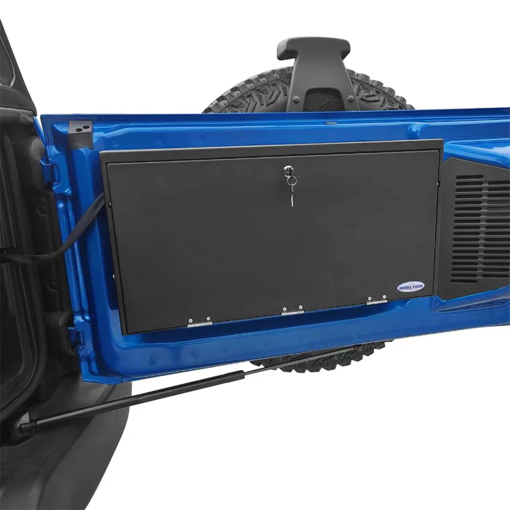 Folding Lockable 2021-2023 Fit Storage Tailgate Black Box Table Road Ford Steel Bronco Hooke