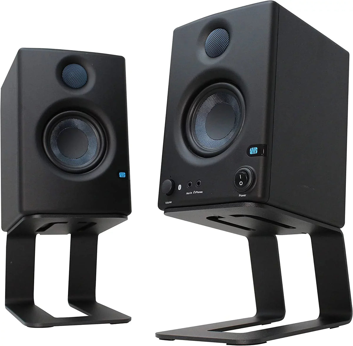 Bookshelf Small Medium Riser, and Desk Desktop Pair Studio Speaker Stands Speaker Speakers, Speakers, for