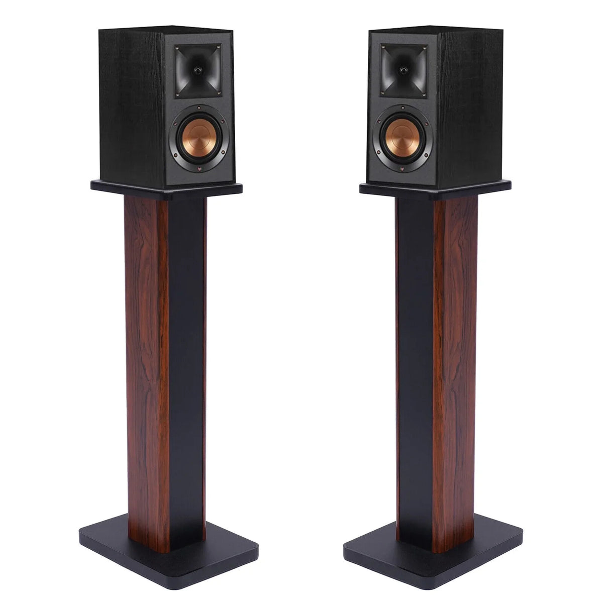Speaker 2x28" Multimedia Monitor Theater Home Speaker Stand Studio Holder Stands