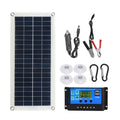 With Panel Gecheer Portable Charging Solar Waterproof 300W Flexible Board Interface Solar Phone 12/24V Cells USB Switch Kit for Car Solar Controller RV