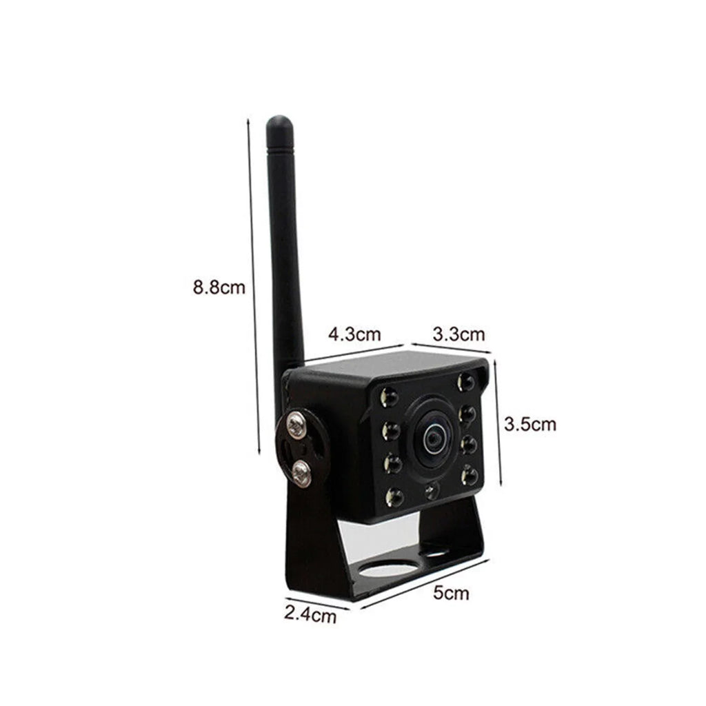 WiFi IP67 Automobile Reversing Wireless Camera LED Wireless Rear Car ~36V Bus Waterproof Reverse Backup Monitor Vision Aibecy Truck Night View Camera, HD