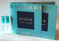 Partially in Picture). 0.05 Homme Spray. oz. Eau manufacturer Toilette Bvlgari Cards. AQVA by Marine New Vial (See Sampler the Bvlgari de 1.5ml Pour - filled by (2x)