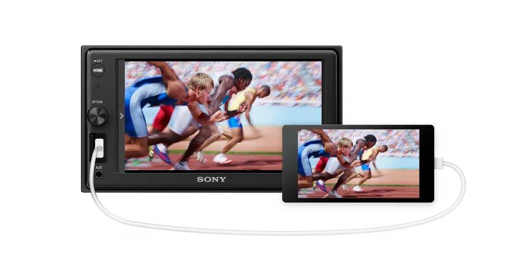 Watts receiver Touch Digital Sony 6.2" Screen Display 55 - - 4 - XAV-1500 NEW x