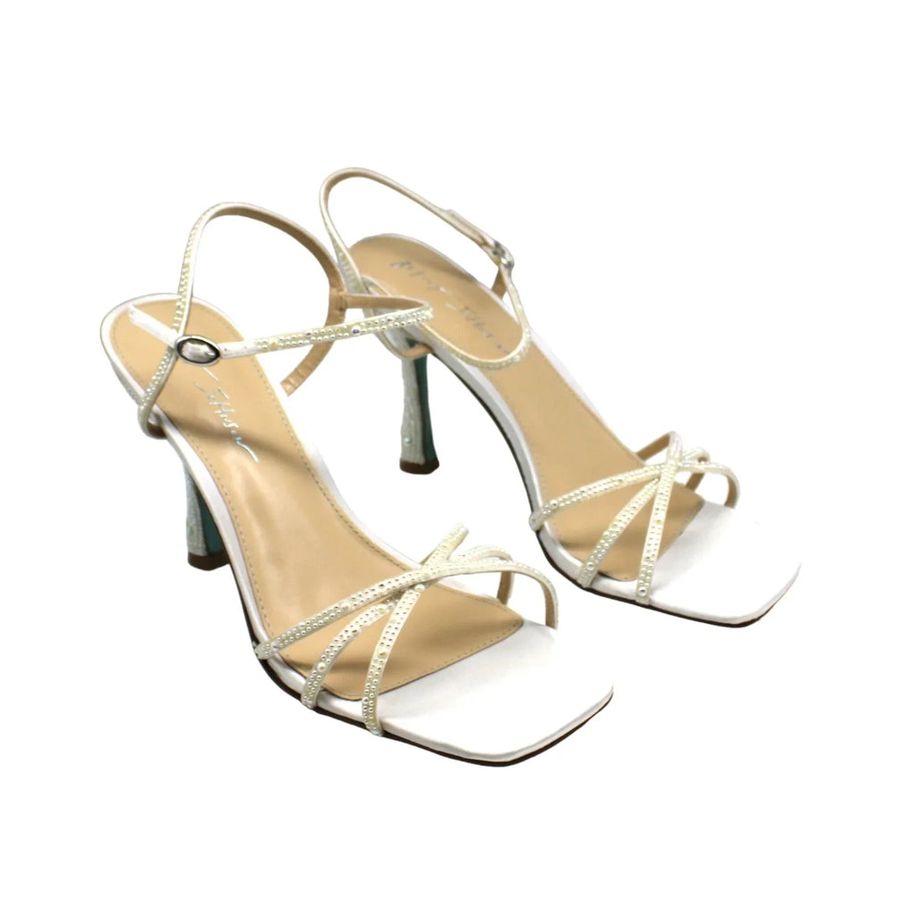 Betsey Johnson Dress Sandals(Size Piprr 9 US) Rhinestone Women's