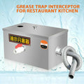 Interceptor Commercial Mesh Fine Grease Trap Grease Filter Oil-water Steel Miumaeov Trap with Kitchen Stainless Removable Wastewater Interceptor