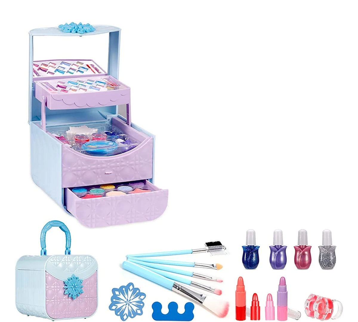 Kit Kids Frozen Girl Set for Makeup Makeup