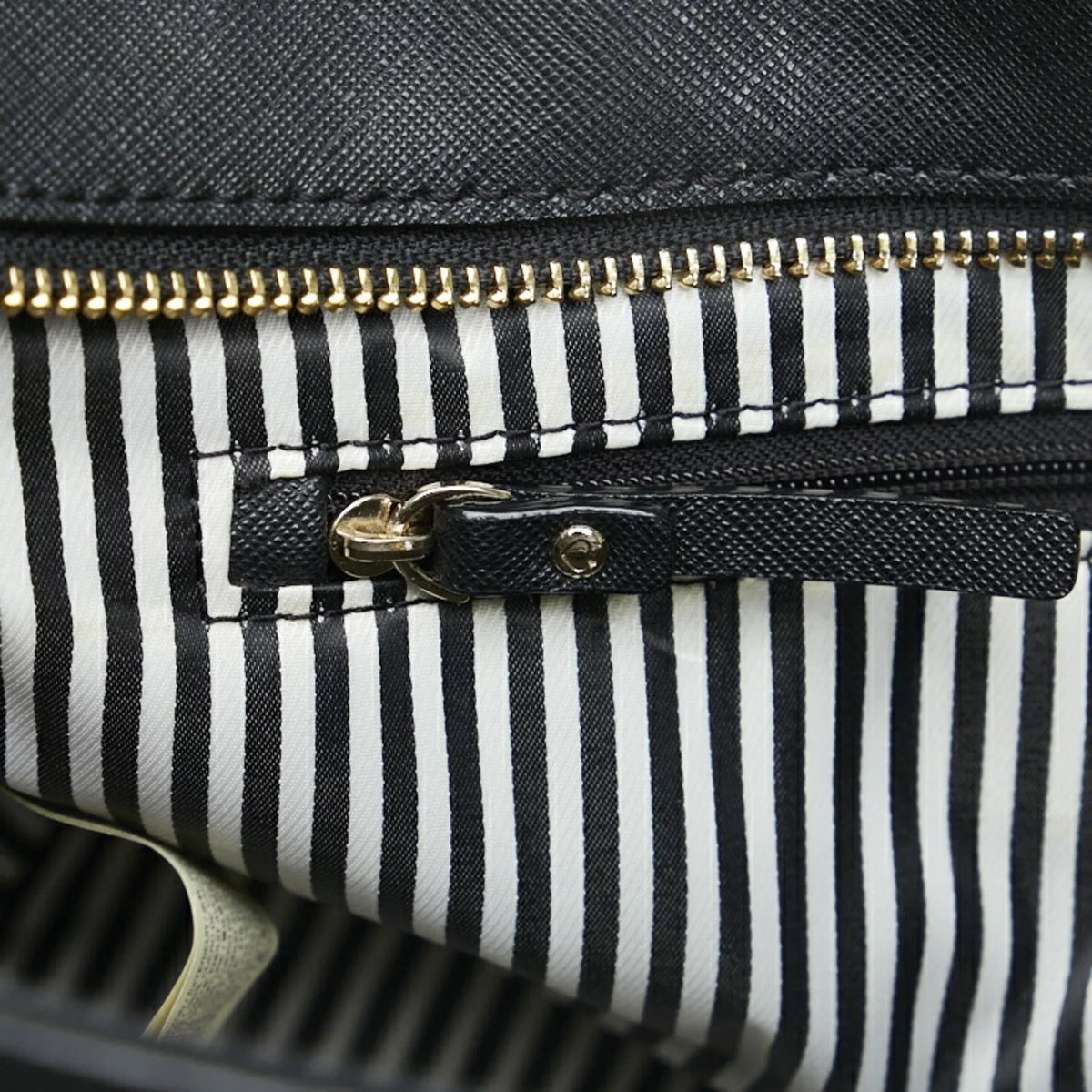 spade STREET pink handbag CANDACE Pre-Owned SMALL PXRU5957 black Kate (Good) leather ladies CAMERON Spade