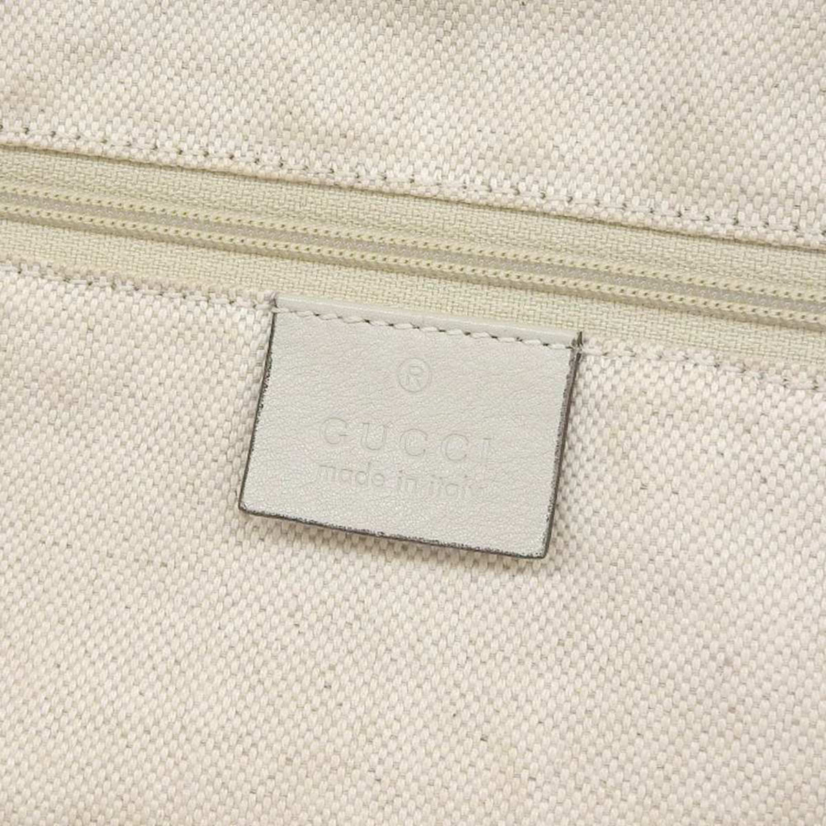 bag Pre-Owned leather canvas GUCCI (Good) Gucci handbag tote 223974 506631 beige GG