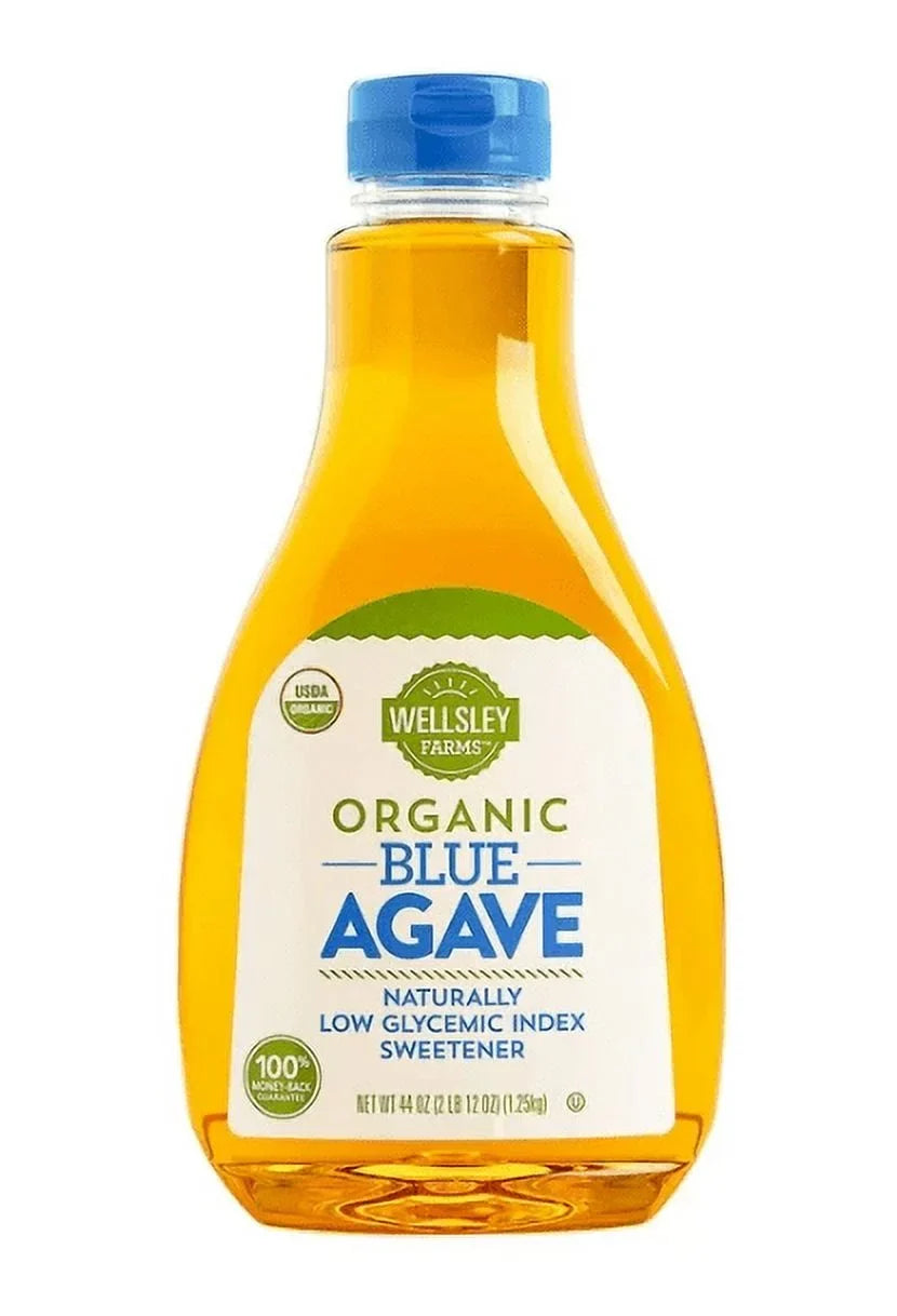Blue Wellsley Agave, Liquid 44 Farms oz.- Organic Substitutes Sugar
