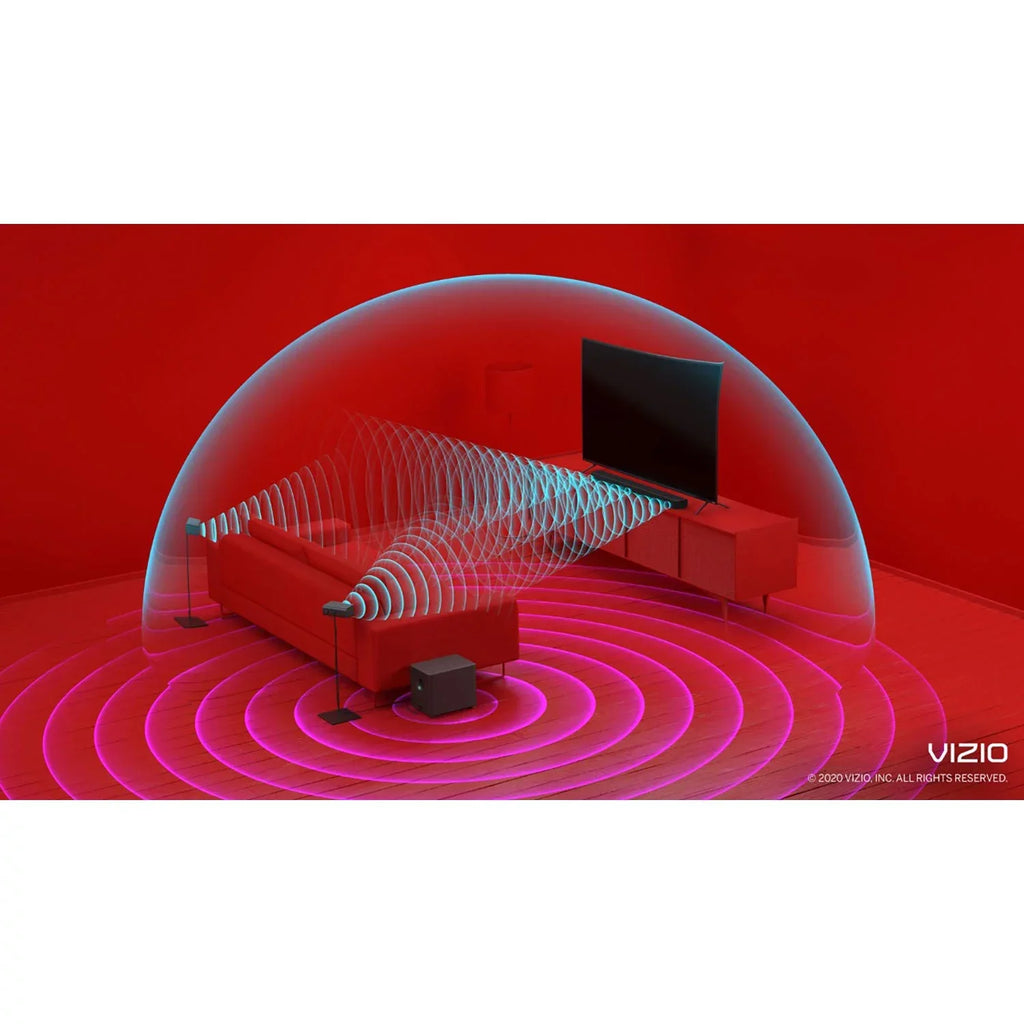 Bluetooth DTS:X, M-Series Sound Atmos, 5.1.2 Bar Dolby Premium VIZIO with