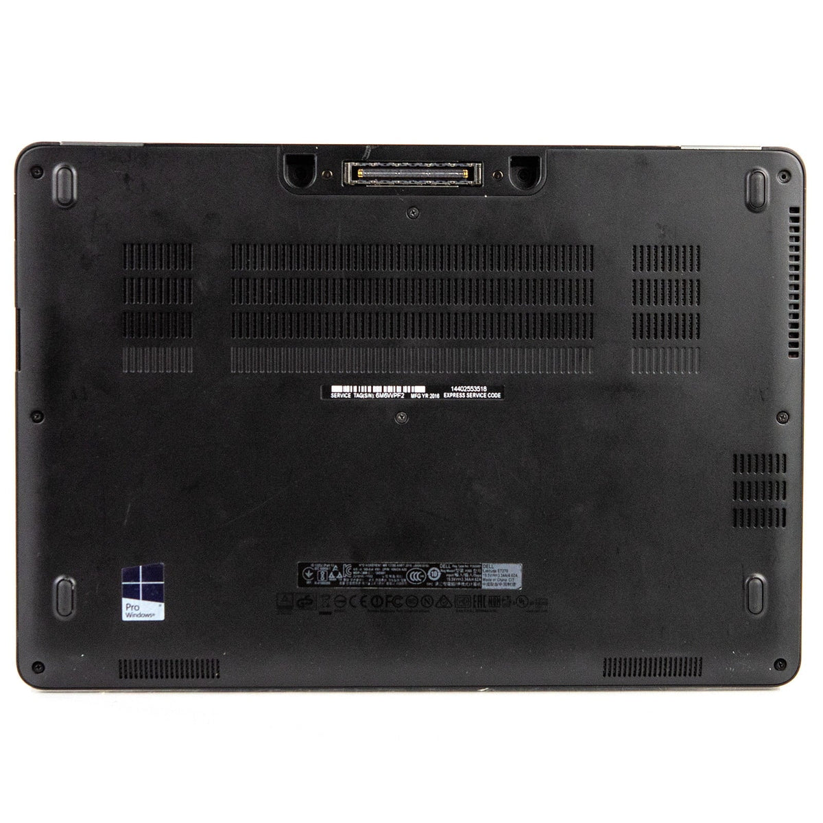 E7270 Dell Win Pro B Integrated v.WCA SSD Laptop Used 10 Latitude 12.5" 16GB Core 512GB M.2 i5 Graphics