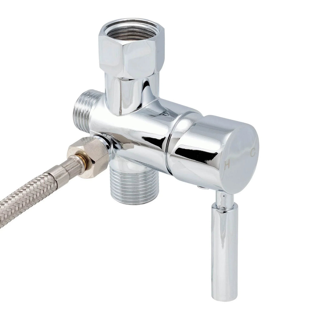 Held Upgrade Shattaf and Valve Kit Hot Hand Mixing Cold Sprayer Bidet Brondell