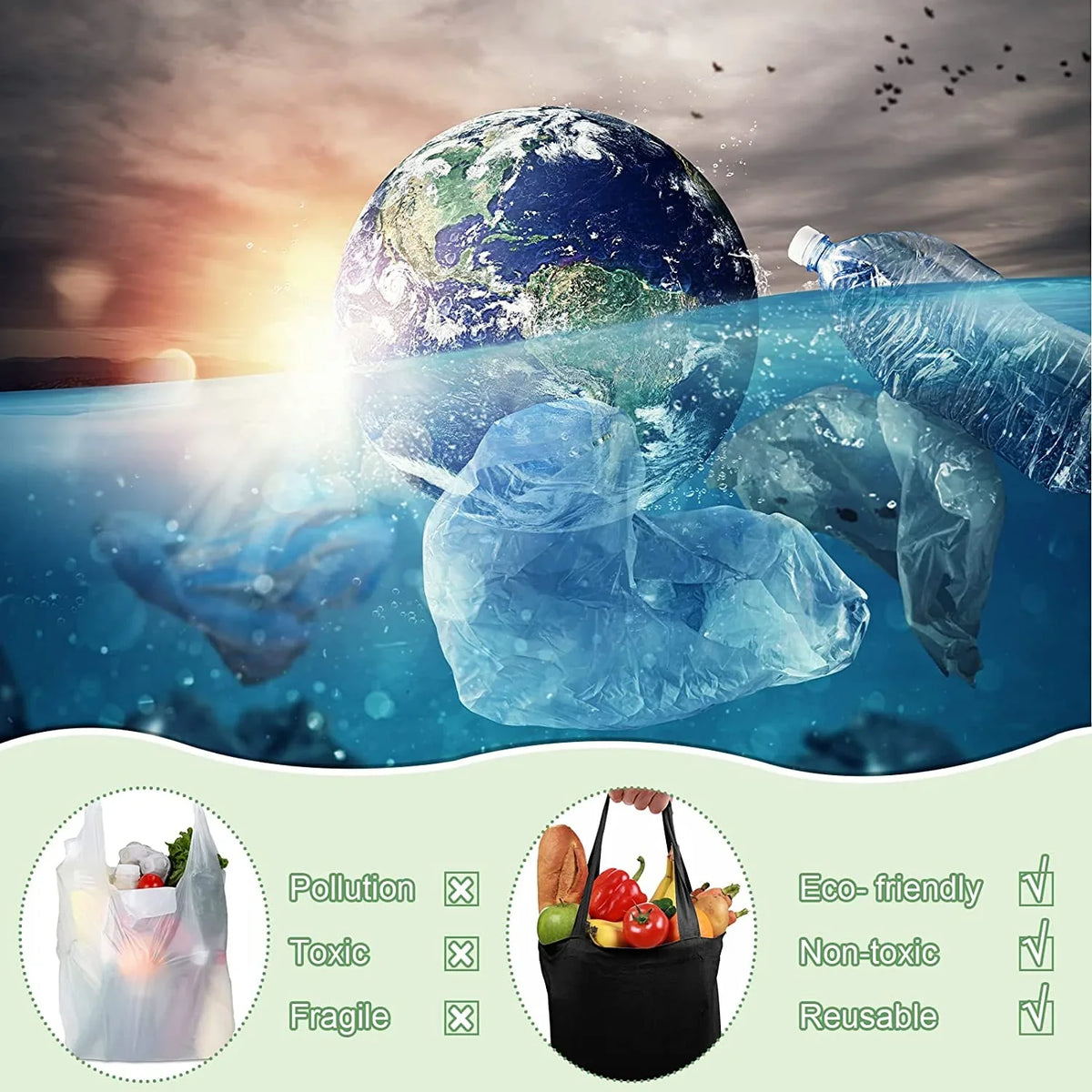 Pcs Bags Canvas Bulk Craft 60 Cloth Tote Bags DIY Reusable Grocery Handles with Gift for Cotton (Black)