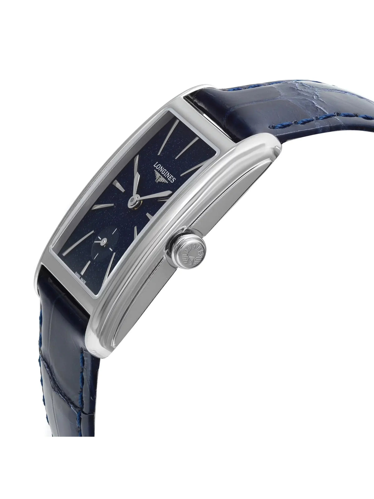 Watch Longines DolceVita L5.512.4.93.2 Dial Quartz Steel 23mm Blue Ladies