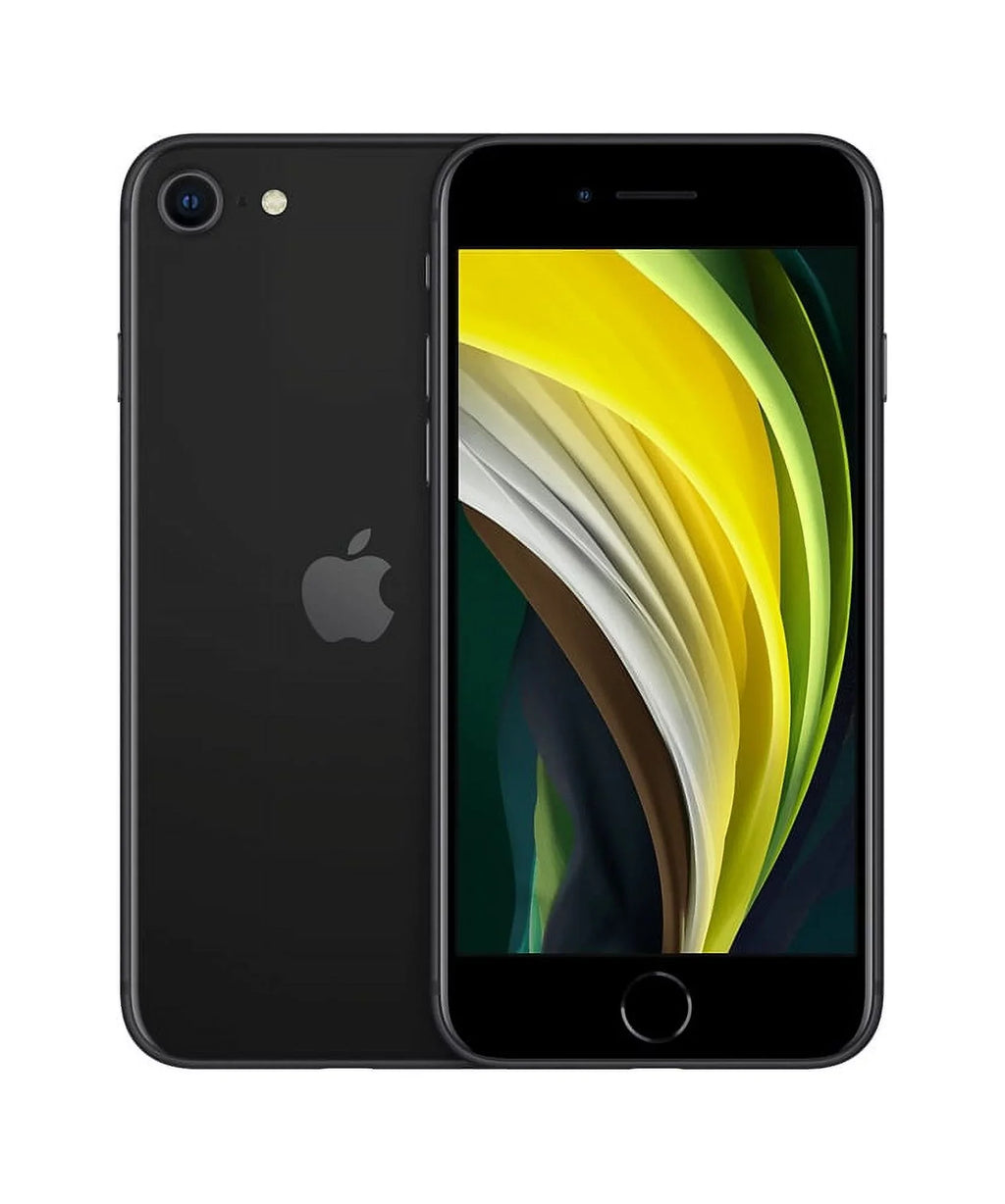 SE iPhone Black Gen) Carrier Unlocked - 64GB (2nd - Apple Pre-Owned (Fair)