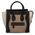 Luggage Celine Beige Micro (Good) Pre-Owned Handbag Leather Shopper Ladies