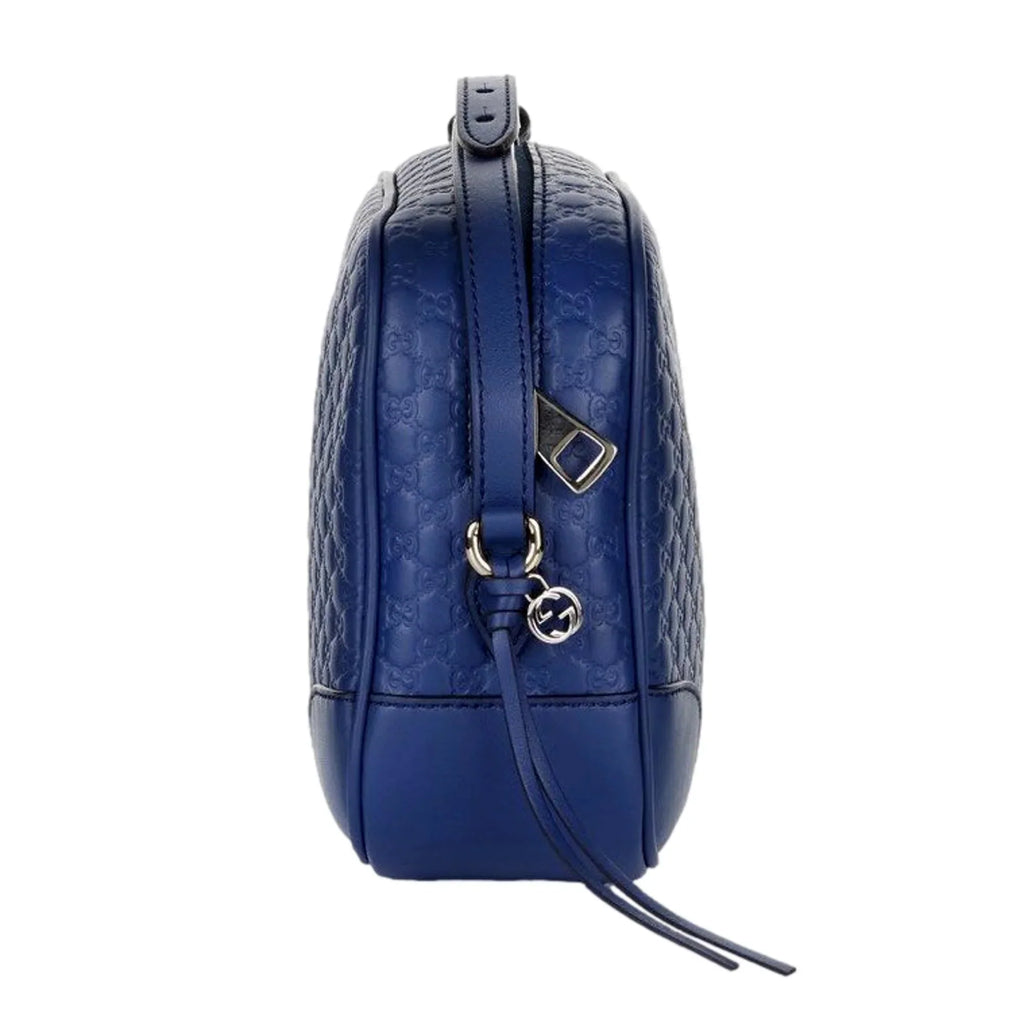 Bree Bag Gucci Microguccissima Crossbody Leather Caspian Blue