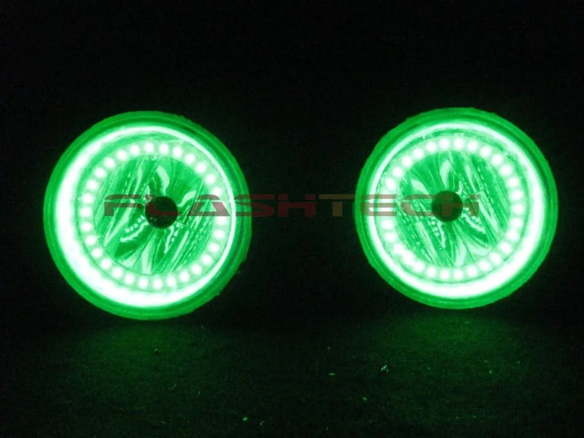 Halo V.3 Remote Fog Multi Kit Fusion Color LED Dodge 07-12 with RGB Change Color for Caliber Light Wifi Flashtech Ring