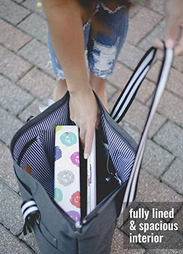 Tote Bag Black Plain Tessa