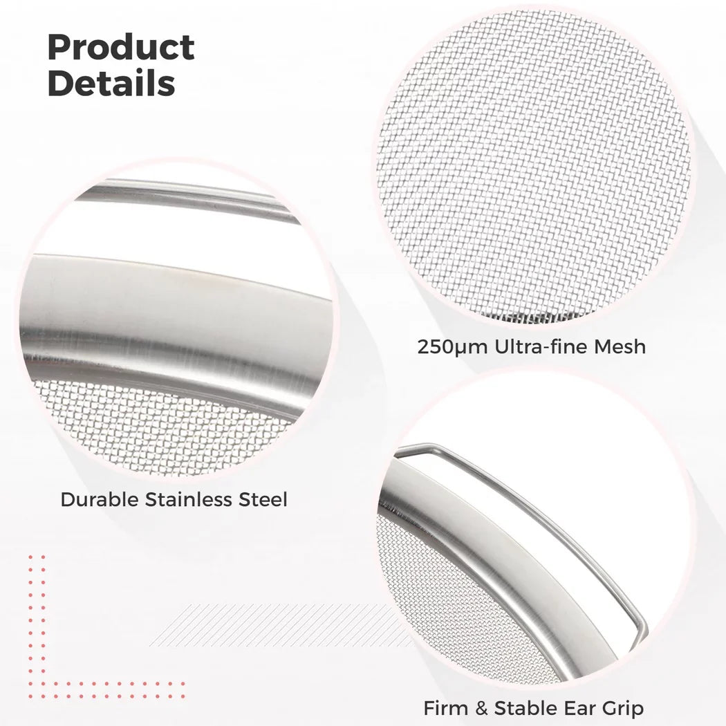 250μm Gallon Paint for Paint, Buckets, Strainer Filters Impurity Fine Meshes, Stainless Paint Tiny 11.4” Latex, Filters Ultra for Honey, Mesh Steel Ink, 5 Seeds Paint 2PCS Strainers,