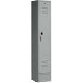 60 Ready in. x Global 12 Door x Assemble, Locker to 12 Tier 1 Single Industrial with Gray Paramount