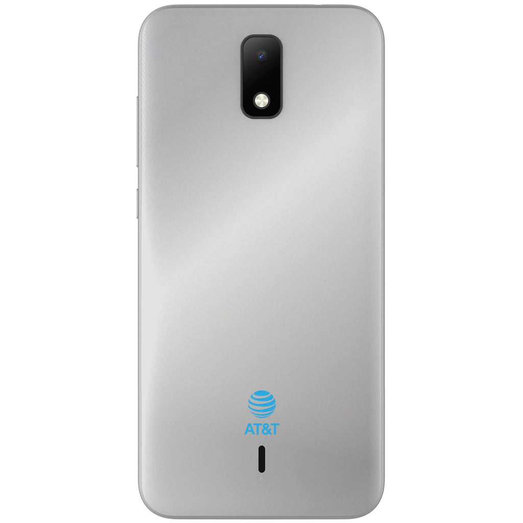 Prepaid - 2 32GB, AT&T Satin Silver Calypso Smartphone