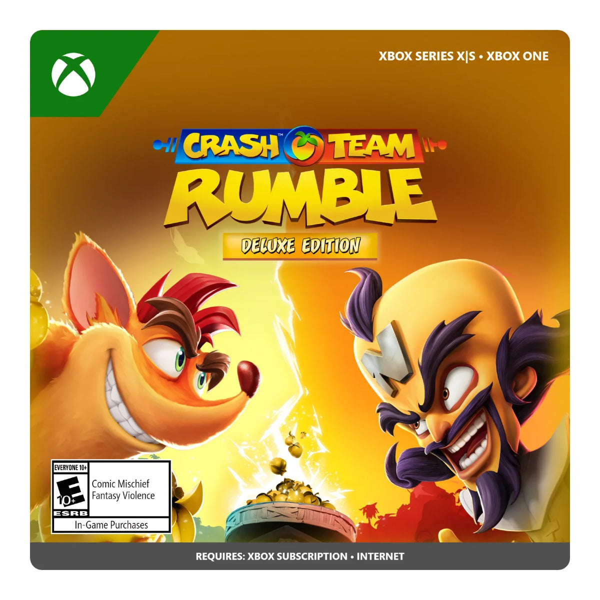 [Digital] - Crash Edition X|S Xbox Xbox One, - Deluxe Team Series Rumble