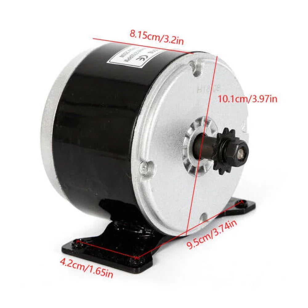 DC Motor 250W Magnet Bike for Brush Permanent Scooter Motor Electric Brush 24V