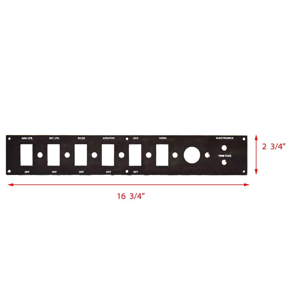 Panel Inch Instrument Phantom Ranger 168 Boat Blank 16 3/4 | 324259