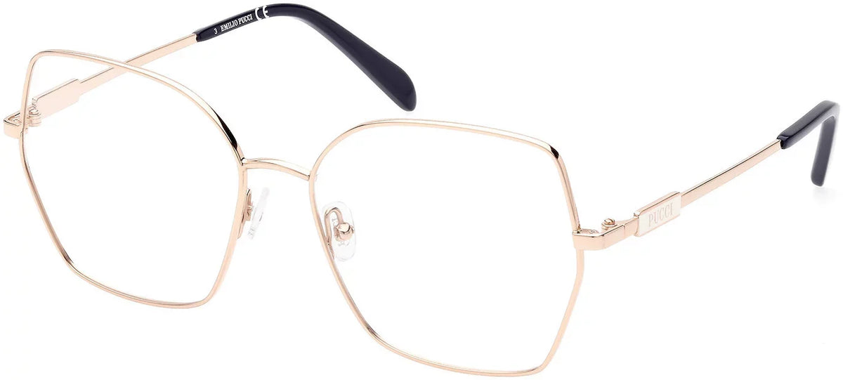 / 028 Gold Eyeglasses Emilio 5213 EP Rose Pucci Shiny