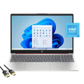 4-Cores & S HP Anti-Glare 8GB N200, 6, Scarlet Cable, in Windows 128GB 15.6" Laptop RAM, Students, Intel HDMI Webcam, Red UFS, Home HDMI, USB-C, Wi-Fi 11 Business mode, Mytrix for HD Display,