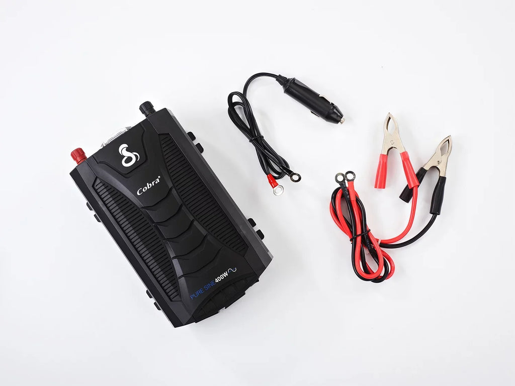 Cobra Inverter Charge PURE with Power Fast USB - SINE 400W SINE 400-Watt PURE