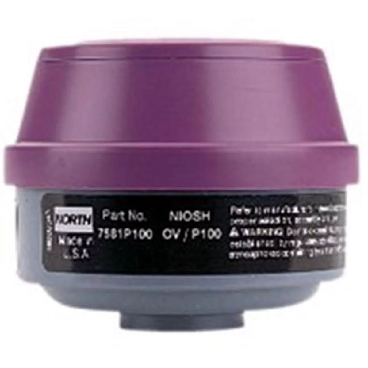 Combination Gas Filter - L P100Organic Yellow/Magenta Vapor-Acid