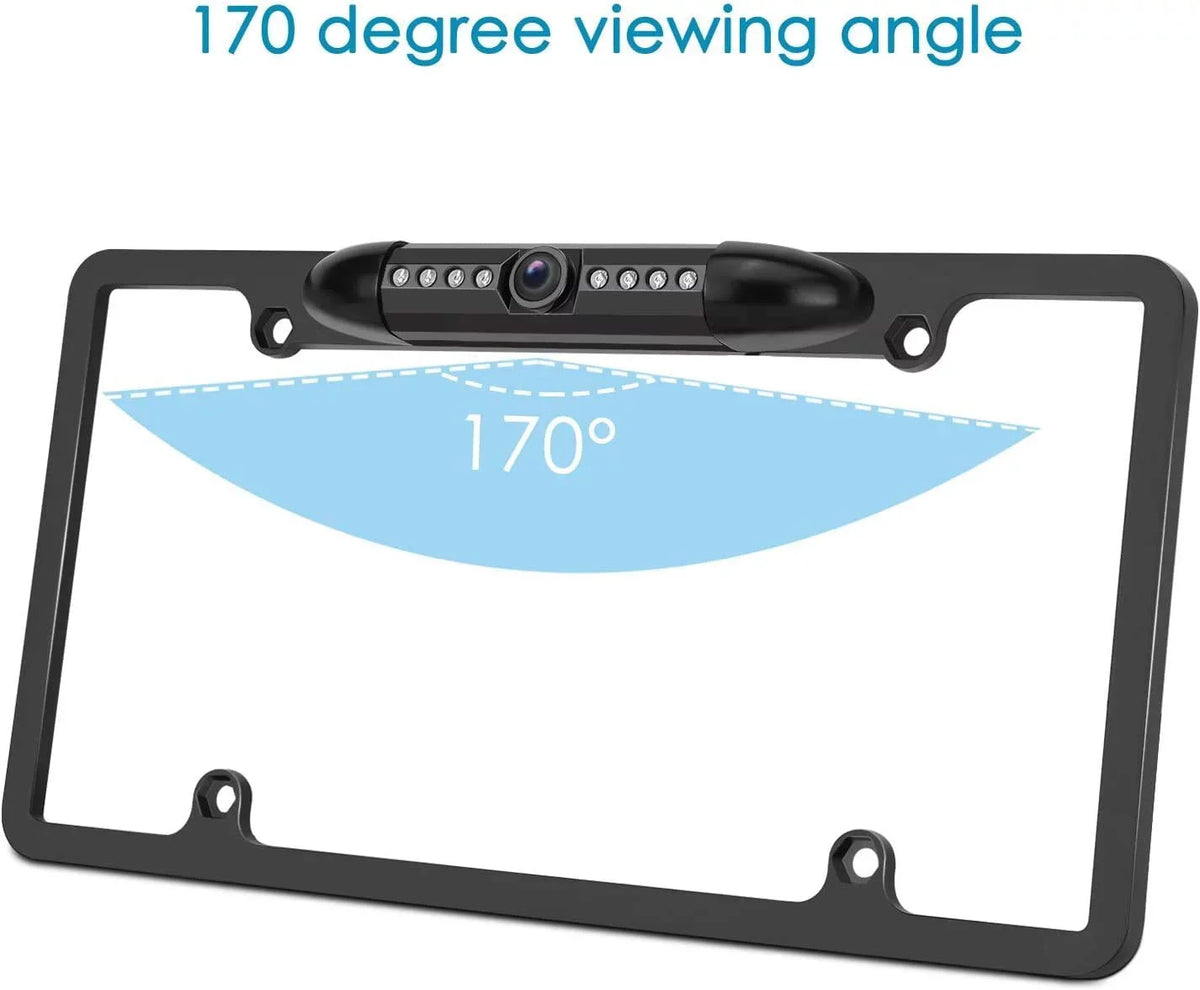 JVC Camera License Backup Frame Rearview Plate KWV950BT Black KW-V950BT for