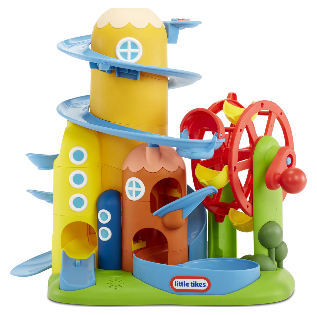 Months for Play & Roll Playset Toddlers Toy Cars and Ages Arounds Tikes Little and 18 Up Turnin' Town, Learn