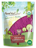 Food Raw, Live to — — Pounds 4 by Organic Powder, Non-GMO, Currant Kosher Black Vegan,