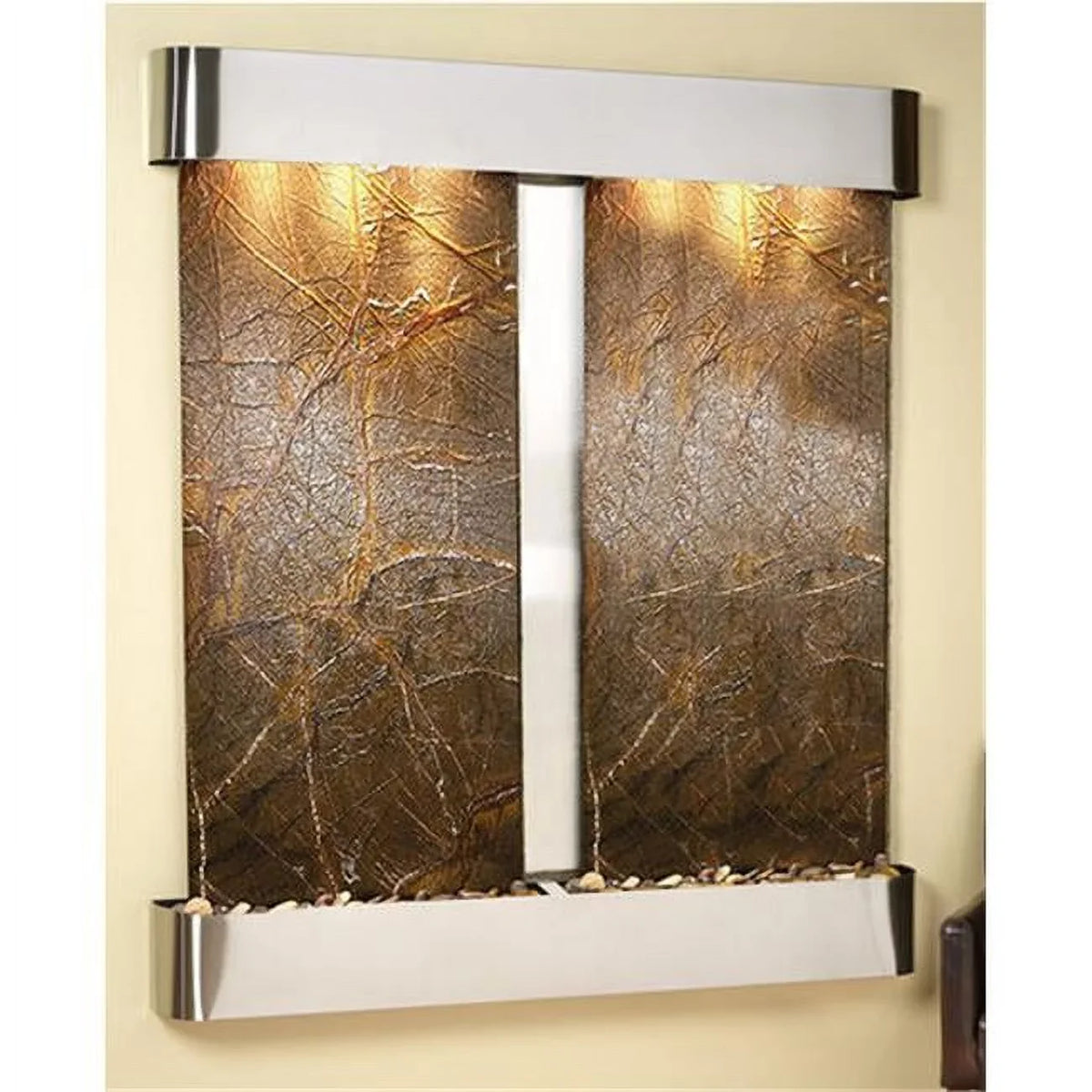 Marble Rainforest Falls Adagio Wall Green - Fountain CFR2005 Cottonwood