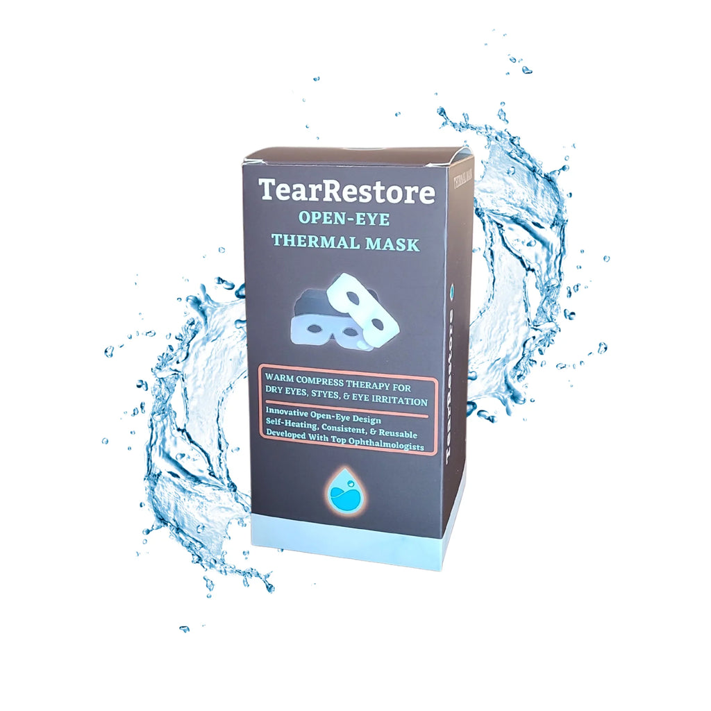 Restore Compress for Mask and Irritation Open-Eye Eyes, Warm Tear Styes, Dry