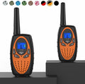 Cancelling Free for Adults, Walkie 1) Talkie Kids for Talki Noise Women /Hands Cruise Range Radios with Long FRS Way 2 Two Hiking Ship Walki (Orange Camping in