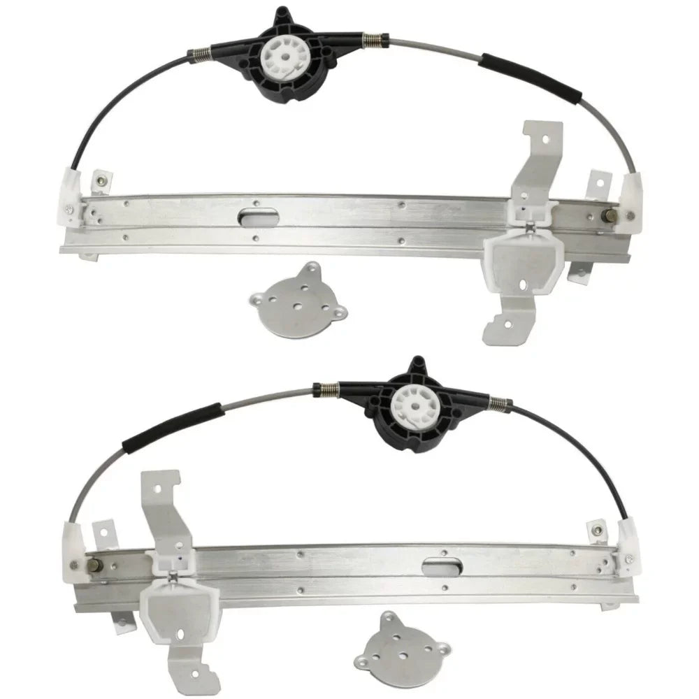 Car 2Pcs 1990-1994 Left/Right Window Lincoln Set Town Front For Regulator Power