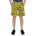 (Waist Men's Brand Size Printed Size 44 Cotton Yellow Stretch Moschino Shorts, 29")