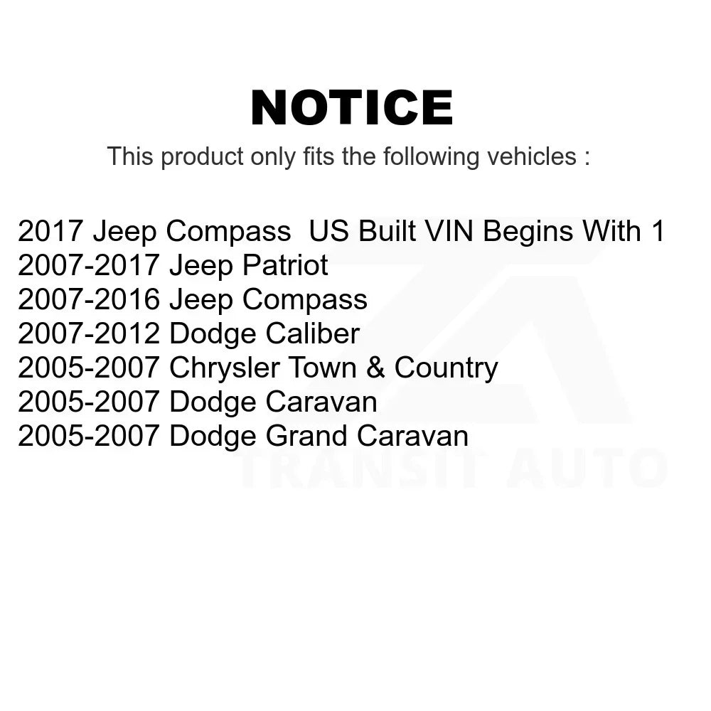 Country Town KTR-101976 Dodge Kit Rod Caravan Patriot Tie Compass For & Chrysler Jeep Caliber End Front Grand Steering