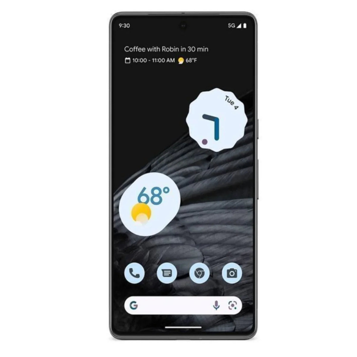 Obsidian Smartphone GE2AE Unlocked Pre-Owned Google Display RAM New) MP Factory - 6.7" 128GB 5G (Like 50 7 Pixel LTPO Pro AMOLED 12GB