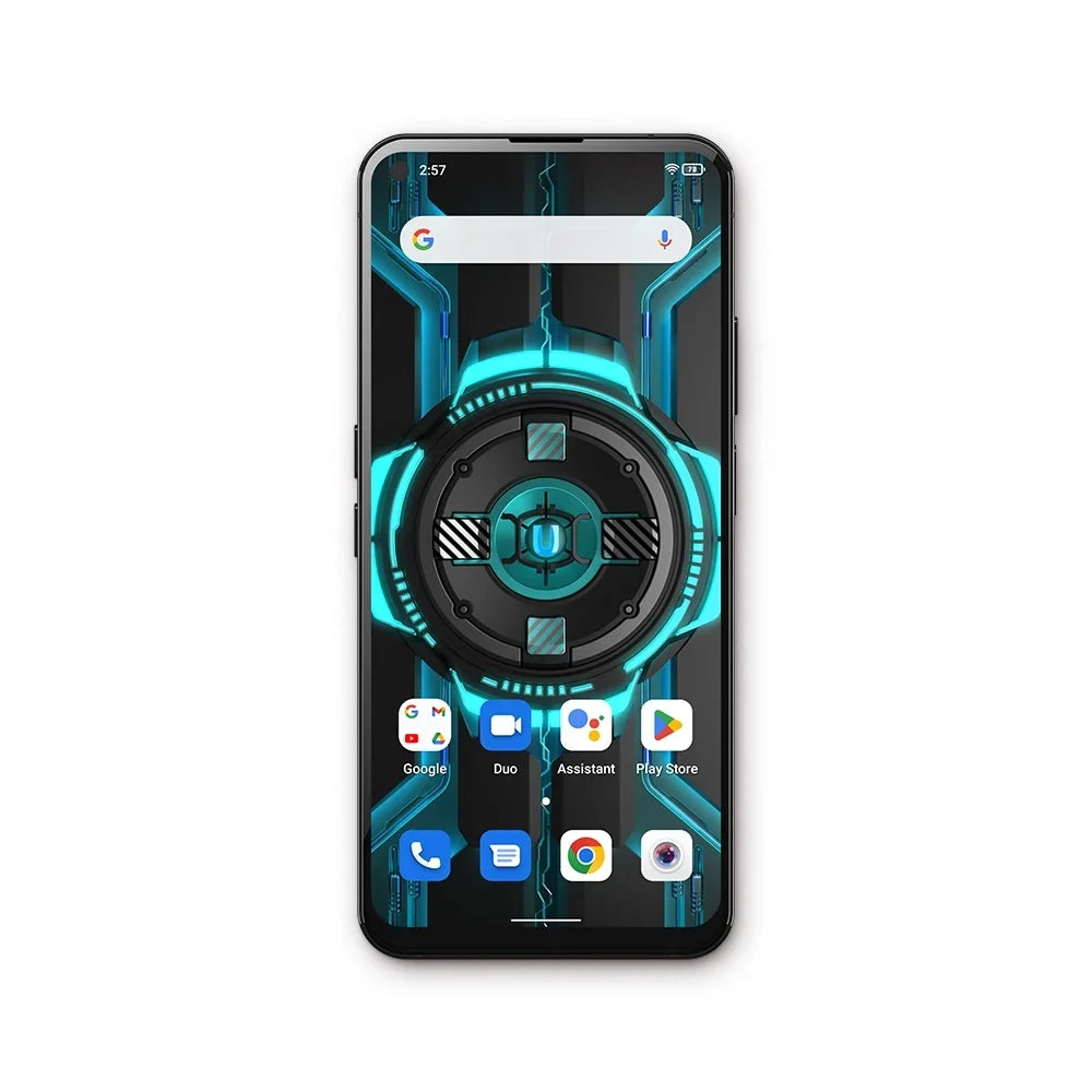 Camera, Charging, Transparent NFC, LED Back Unihertz Design Light, Smartphone, Android 5000 12 108MP mAh Industrial Unlocked Smartphone - with Battery Fast 4G and Colorful (Black) Luna