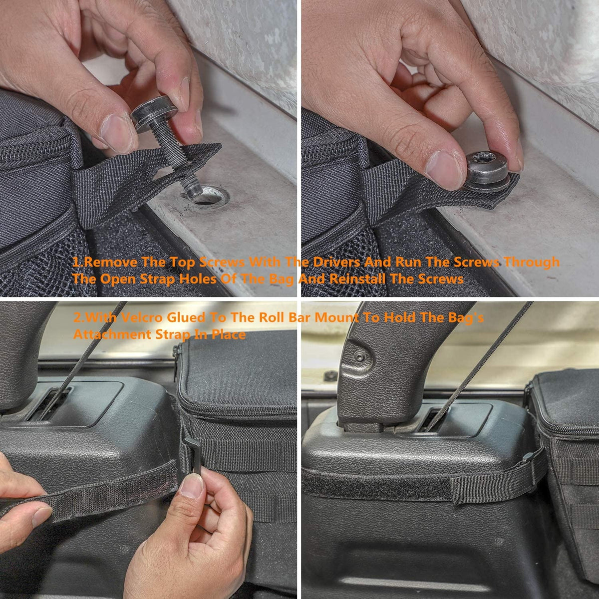 JL Pocket Trunk for 2018-2024 Jeep 4 Interior 2024 Tidying Doors Accessories Organizer Rear Stowing Bag Tool