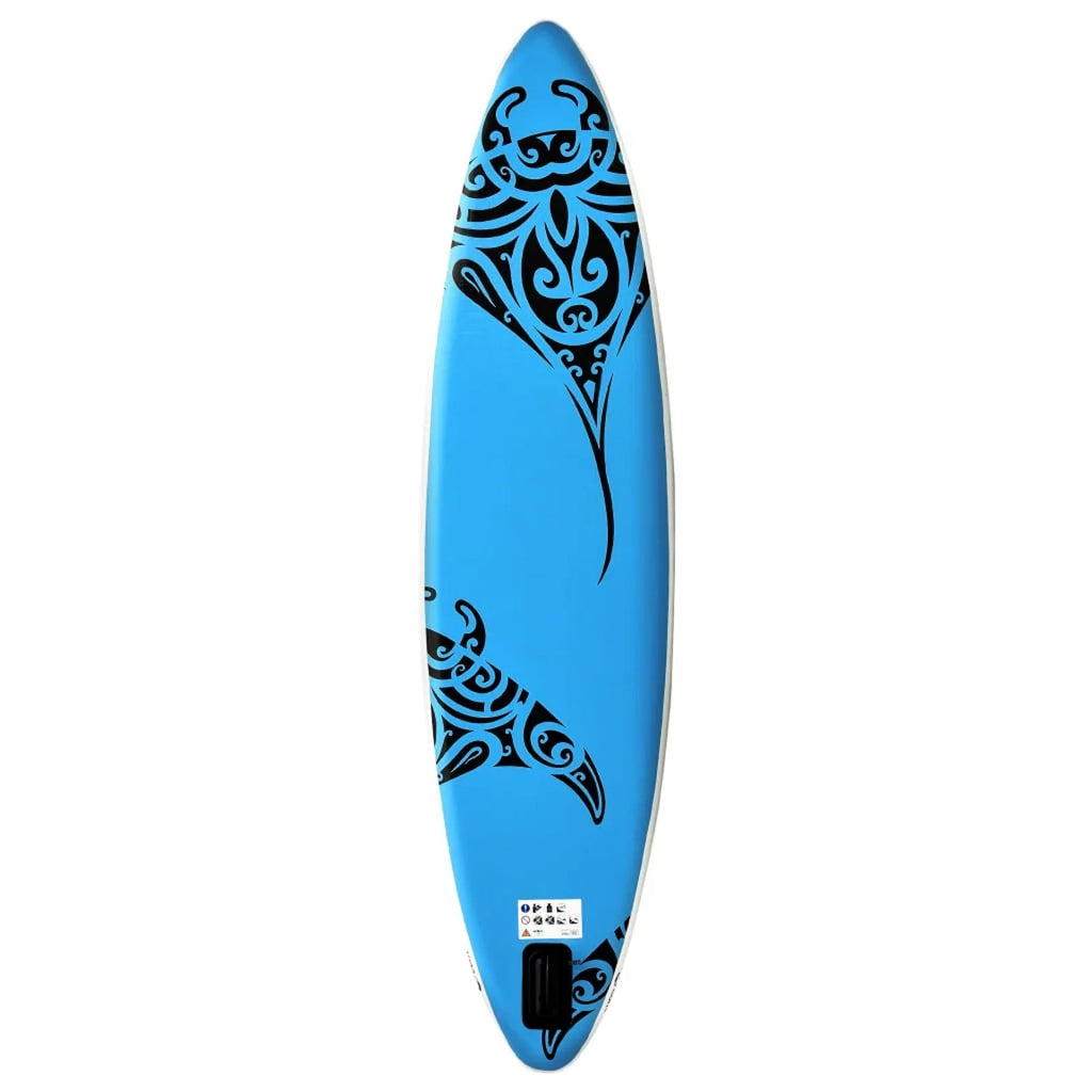 Set ametoys Paddleboard Inflatable Blue 126"x29.9"x5.9"