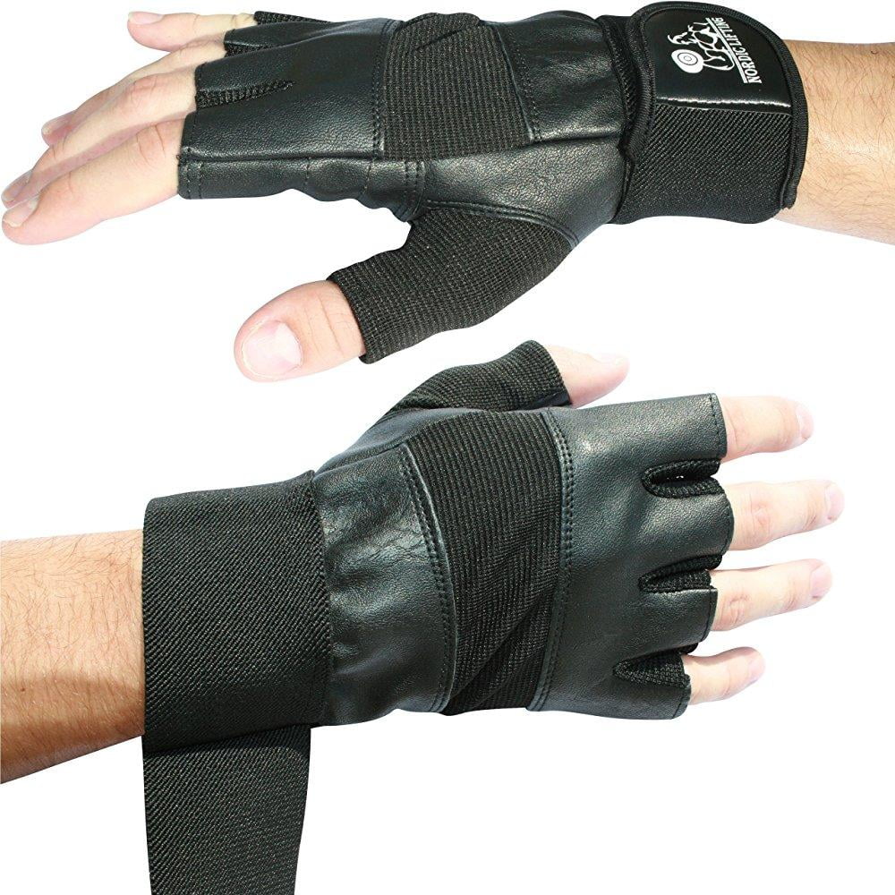 Cross Cross Gloves for The & Lifting Best Weightlifting, Large Gear - Quality for Weight - Training, Men Lifting Support Gym 12" - Training & Wraps Workout, Fitness Women Nordic Wrist with