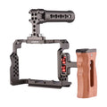 Sony A7 A7III A7R Cage Replacement III/ Video Kit for Grip with Handle Wooden 7299 Alloy II/ Aluminum Rig